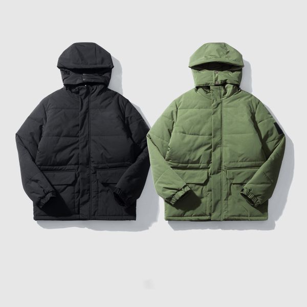 mens hooded jacket black army green wadded jacket fashion outerwear winter paded coat outdoor hip hop streetwear, Black;brown
mens hooded jacket black army green wadded jacket fashion outerwear winter paded coat outdoor hip hop streetwear, Black;brown