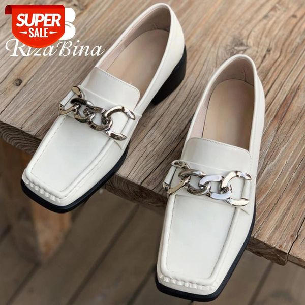 rizabina new women pumps real leather metal chain square toe women shoes daily fashion footwear size 34-40 #ow3i
rizabina new women pumps real leather metal chain square toe women shoes daily fashion footwear size 34-40 #ow3i