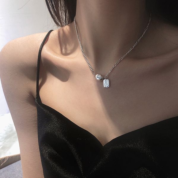 sterling new arrived women silver necklace vintage 925 irregular pendednt necklaces fine jewelry
sterling new arrived women silver necklace vintage 925 irregular pendednt necklaces fine jewelry