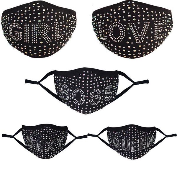 diamond designer mask letter bling dustproof face christmas masks pm2.5 washable reusable women colorful rhi 
diamond designer mask letter bling dustproof face christmas masks pm2.5 washable reusable women colorful rhi