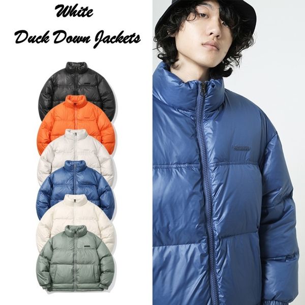 Men's basic duck feather et, Japane loose short coat, high neck, fashion, jk-900, Black
Men's basic duck feather et, Japane loose short coat, high neck, fashion, jk-900, Black