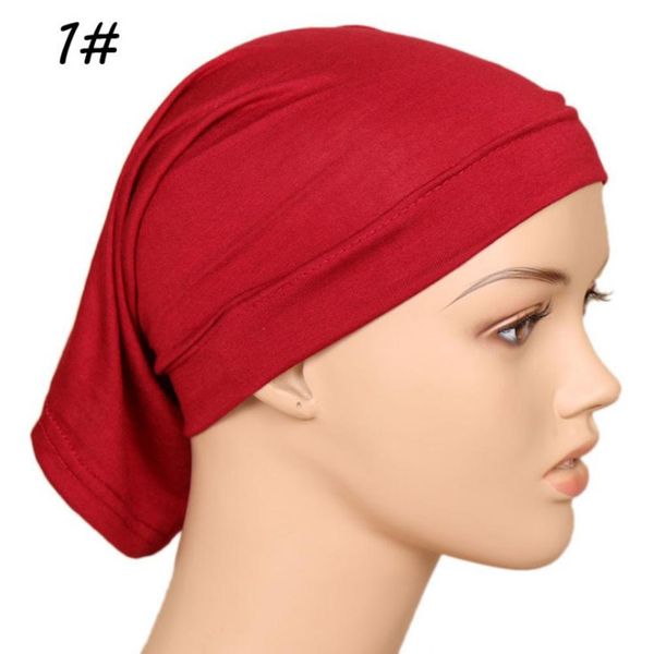 women fashion turban cap bandanas soft cotton head scarf solid hijab hat simple underscarf female headwrap hair accessories bbydyo, Black
women fashion turban cap bandanas soft cotton head scarf solid hijab hat simple underscarf female headwrap hair accessories bbydyo, Black