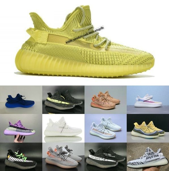 

new color beluga 2.0 zebra cream kanye v2 sply v2 west blue tint zebra women men luxury designer shoes og sneakers trainers 36-46