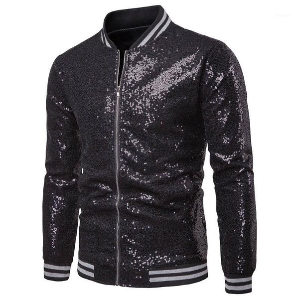 fashion mens one button glitter sequined blazer wedding party tuxedo suit formal blazers1, White;black
fashion mens one button glitter sequined blazer wedding party tuxedo suit formal blazers1, White;black