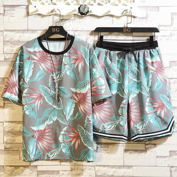 summer print t-shirts+shorts 2 pieces sets men sportswear tracksuit sets high youth hip hop sports style, Gray
summer print t-shirts+shorts 2 pieces sets men sportswear tracksuit sets high youth hip hop sports style, Gray