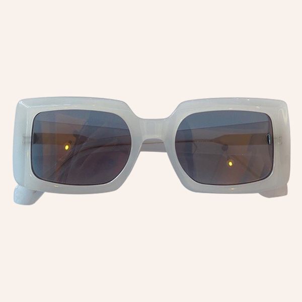 rectangle women's design of vintage brand acetate frame sunglasses large dimensions f19w, White;black
rectangle women's design of vintage brand acetate frame sunglasses large dimensions f19w, White;black