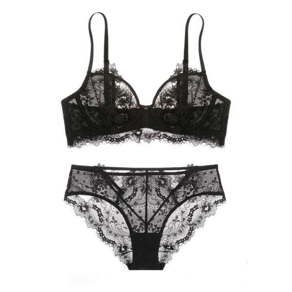 lace lingere set underwear for women push up lingerie comfortable breathable bra and panty set ultra-thin transparent bra c1211, Black;white
lace lingere set underwear for women push up lingerie comfortable breathable bra and panty set ultra-thin transparent bra c1211, Black;white