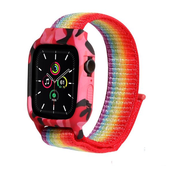 nylon fabric strap band with camouflage bumper for apple watch bands iwatch 3/4/5/6/se 38mm 40mm 42mm 44mm xiaomi 5
nylon fabric strap band with camouflage bumper for apple watch bands iwatch 3/4/5/6/se 38mm 40mm 42mm 44mm xiaomi 5