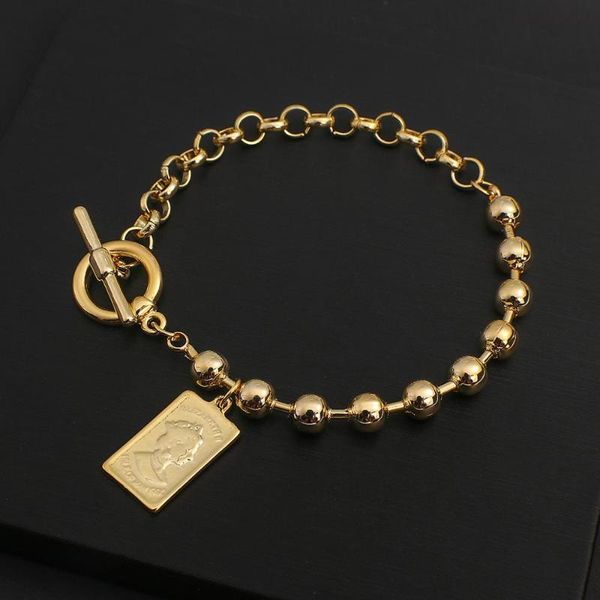 amorcome bohemia women portrait square pendant bracelet bangle punk carved coin thick chain beads bracelets female jewelry gift, Golden;silver
amorcome bohemia women portrait square pendant bracelet bangle punk carved coin thick chain beads bracelets female jewelry gift, Golden;silver