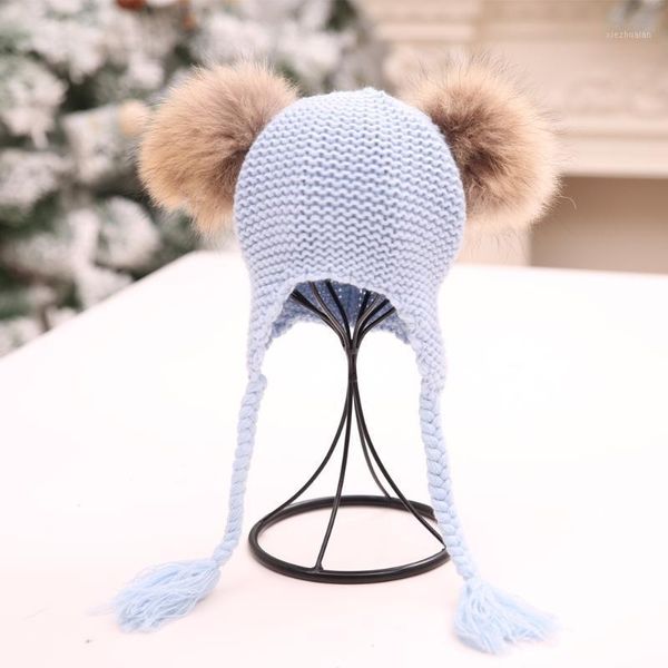 caps & hats winter born baby kid girl warm knit beanie hat pom beret crochet hemming cap double spheres braid woolen 1-5t1, Yellow
caps & hats winter born baby kid girl warm knit beanie hat pom beret crochet hemming cap double spheres braid woolen 1-5t1, Yellow