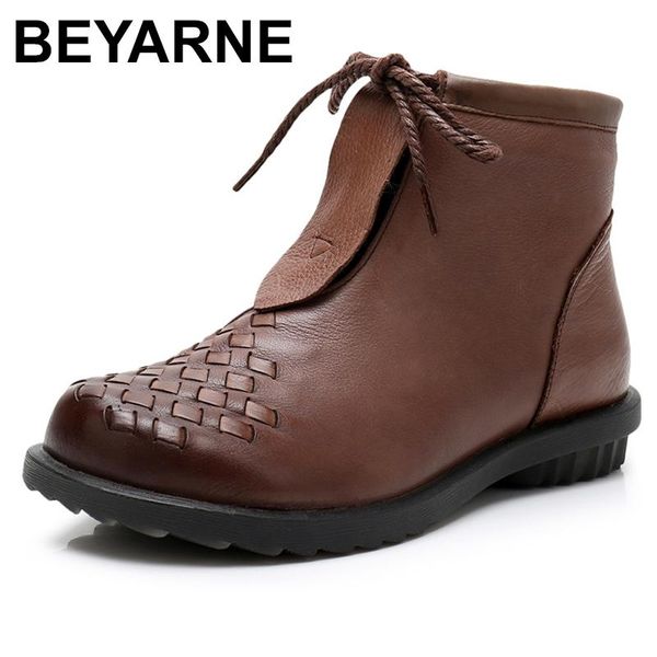 boots beyarne winter with fur boot round toe ankle handmade lady soft flat shoes casual vintage women's shoe ladies bootse842, Black
boots beyarne winter with fur boot round toe ankle handmade lady soft flat shoes casual vintage women's shoe ladies bootse842, Black