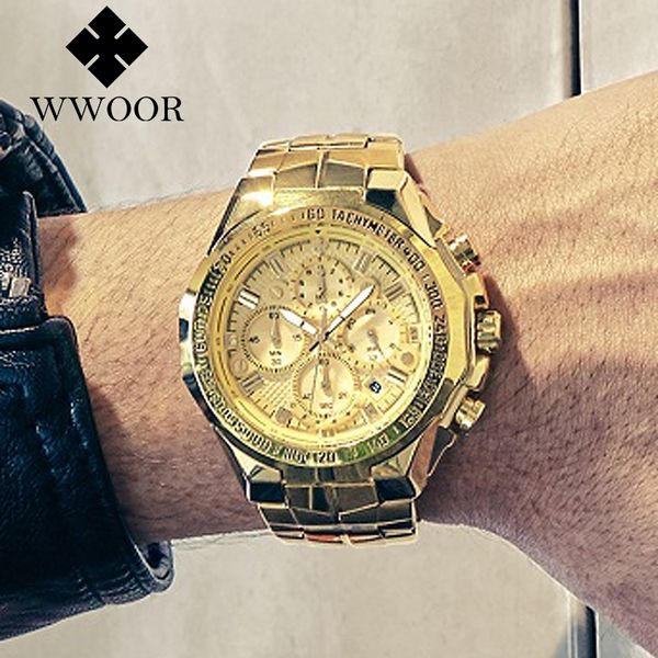 relogio masculino wrist watches men 2020 brand luxury wwoor golden chronograph men watches gold big male wristwatch man 2019 t200909, Slivery;brown
relogio masculino wrist watches men 2020 brand luxury wwoor golden chronograph men watches gold big male wristwatch man 2019 t200909, Slivery;brown