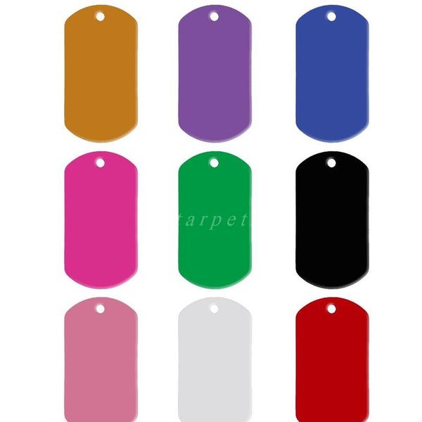 20 pcs/lot aluminum pet id tag rectangle shape engraved id cat dog charm doub bbycsl
20 pcs/lot aluminum pet id tag rectangle shape engraved id cat dog charm doub bbycsl