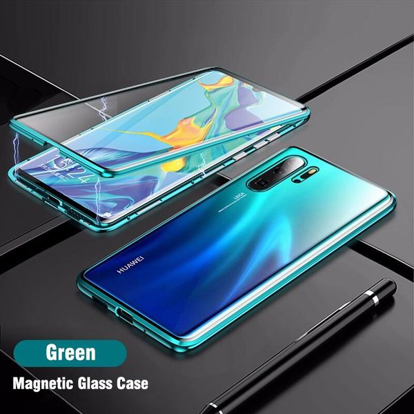 magnetic absorption metal phone case for huawei p30 p30pro p30lite cover double sided tempered glass huaweip30 pro lite bag h sqchjs 
magnetic absorption metal phone case for huawei p30 p30pro p30lite cover double sided tempered glass huaweip30 pro lite bag h sqchjs