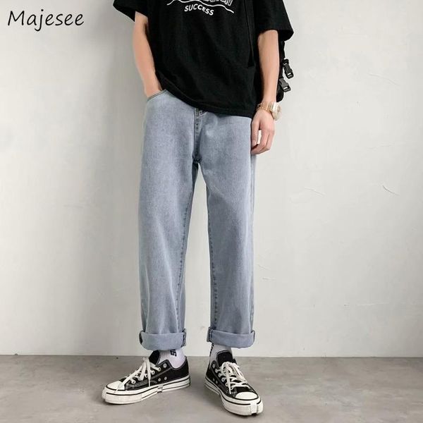 men jeans solid plus size 3xl simple straight denim trousers male loose all-match leisure ins breathable korean style streetwear, Blue
men jeans solid plus size 3xl simple straight denim trousers male loose all-match leisure ins breathable korean style streetwear, Blue