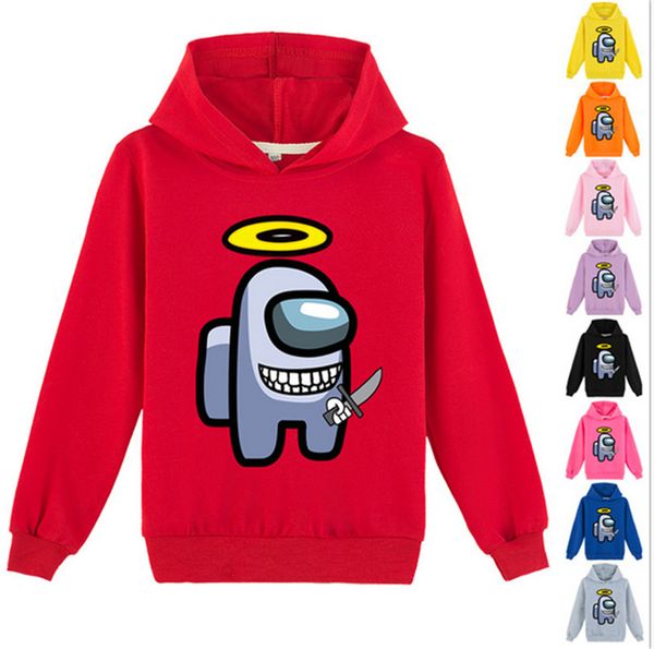 among us sweatshirts children pullover game hoodies designer t-shirt hooded sweater junior boy girl long sleeve blouse clothes g10605, Black
among us sweatshirts children pullover game hoodies designer t-shirt hooded sweater junior boy girl long sleeve blouse clothes g10605, Black