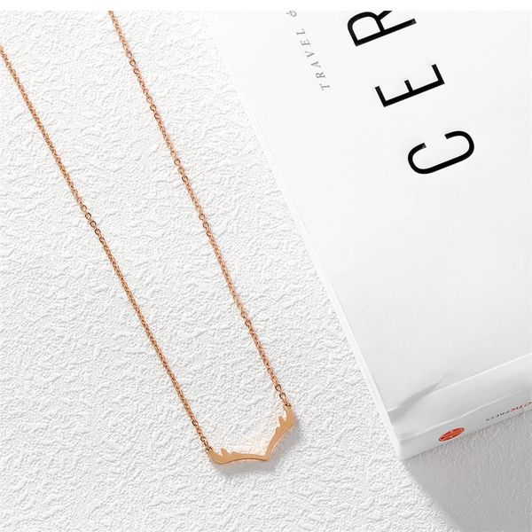 xqni elk deer antlers tiny cute style for girls necklace rose gold color with pendant stainless steel short collarbone chain wmtggw, Silver
xqni elk deer antlers tiny cute style for girls necklace rose gold color with pendant stainless steel short collarbone chain wmtggw, Silver