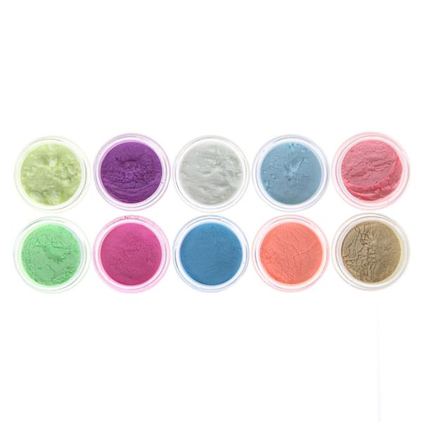 10pcs fashion decor uv gel polish glow in the dark nail tip art glitter powder dust luminous sands manicure decoration fluorescent
10pcs fashion decor uv gel polish glow in the dark nail tip art glitter powder dust luminous sands manicure decoration fluorescent