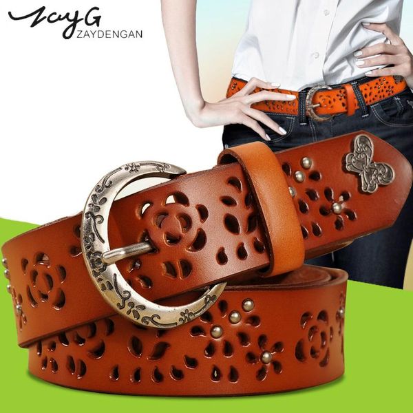 belts zay unique vintage pin buckle genuine leather women belt for dress butterfly rivet flower hollow strap female waist, Black;brown
belts zay unique vintage pin buckle genuine leather women belt for dress butterfly rivet flower hollow strap female waist, Black;brown