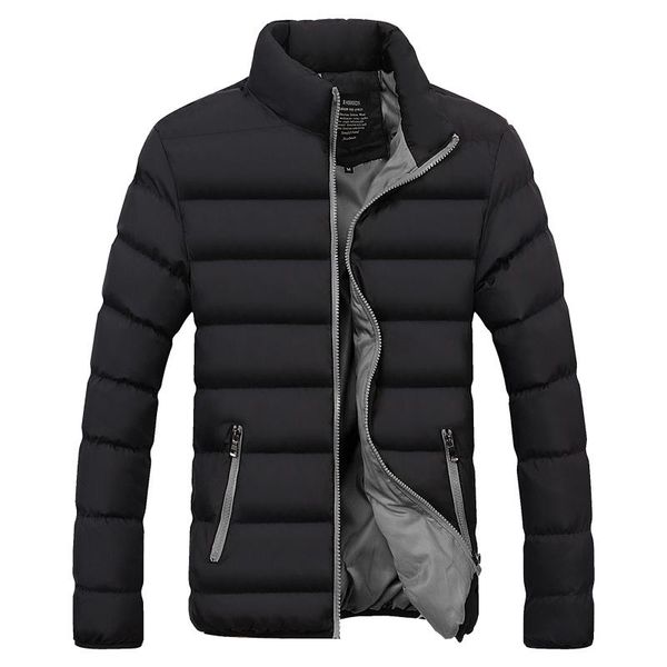 men's down & parkas fleece parka coat mens winter thick cotton outwear men fashion jacket male stand collar casual brand clothing zippe, Black
men's down & parkas fleece parka coat mens winter thick cotton outwear men fashion jacket male stand collar casual brand clothing zippe, Black