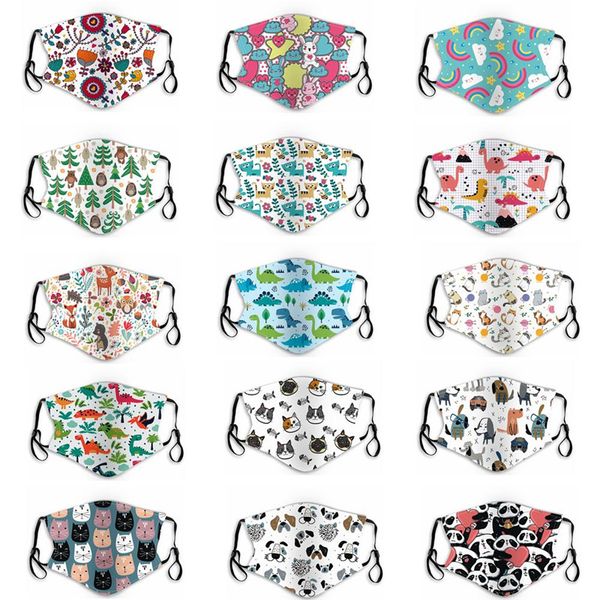 kids cartoon face masks pm2.5 anti-fog dustproof protect reusable washable hanging earloop animals printed children mask designer masks ll12
kids cartoon face masks pm2.5 anti-fog dustproof protect reusable washable hanging earloop animals printed children mask designer masks ll12