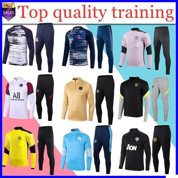 20 21 marseille men football training tracksuit real madrid soccer training suit 2020 2021 men mbappe survetement de foot chandal jogging, Black;white
20 21 marseille men football training tracksuit real madrid soccer training suit 2020 2021 men mbappe survetement de foot chandal jogging, Black;white