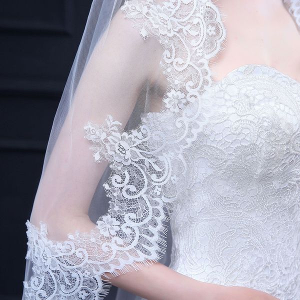 2021 new arrival fancy lace bridal veil with comb 1*1.5m lace wedding veils high quality, Black
2021 new arrival fancy lace bridal veil with comb 1*1.5m lace wedding veils high quality, Black