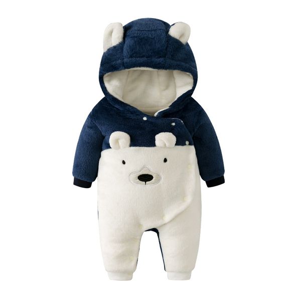 baby winter clothes, baby autumn and winter thickened warm lamb velvet jumpsuit 0-1 years old, go out to wear cotton for 3 months, Blue
baby winter clothes, baby autumn and winter thickened warm lamb velvet jumpsuit 0-1 years old, go out to wear cotton for 3 months, Blue