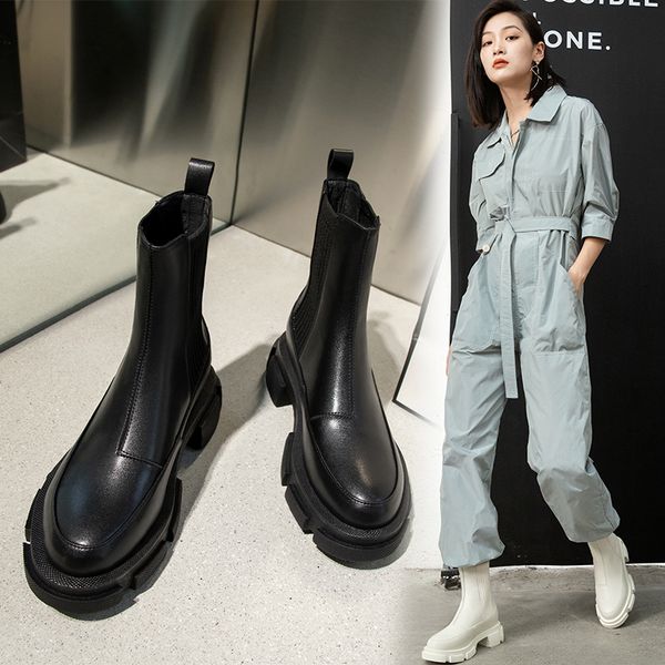 women's upper ankle + pigskin lining antumn and winter shoes ladies waterproof seamen 2-coloured platform boots rwoq, Black
women's upper ankle + pigskin lining antumn and winter shoes ladies waterproof seamen 2-coloured platform boots rwoq, Black