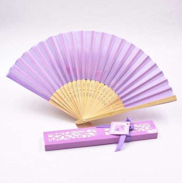 summer wedding favor gift satin silk hand held folding bamboo fans with names lx25931
summer wedding favor gift satin silk hand held folding bamboo fans with names lx25931