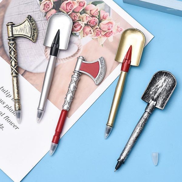 1 pcs funny 0.5mm toy ballpoint pen ax shovel modeling ball pen black ink writing supplies school office stationery1, Blue;orange
1 pcs funny 0.5mm toy ballpoint pen ax shovel modeling ball pen black ink writing supplies school office stationery1, Blue;orange