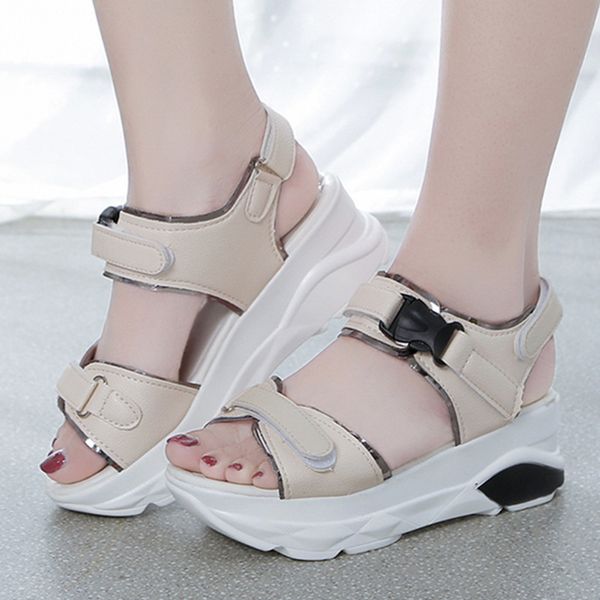 women's leather sandals buckle spring summer ladies outdoor shoes fashion wedge fashion casual black beach platform sandals y200702
women's leather sandals buckle spring summer ladies outdoor shoes fashion wedge fashion casual black beach platform sandals y200702