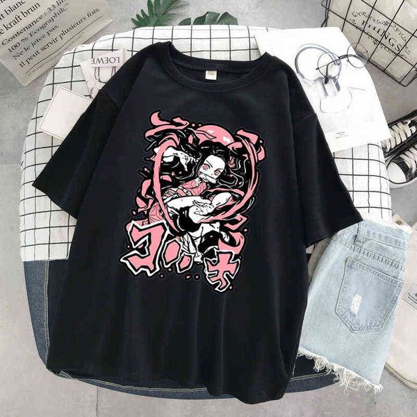 demon slayer t-shirts anime kimetsu no yaiba print streetwear men women oversized 100% cotton t shirt harajuku tees clothes y220214, White;black
demon slayer t-shirts anime kimetsu no yaiba print streetwear men women oversized 100% cotton t shirt harajuku tees clothes y220214, White;black