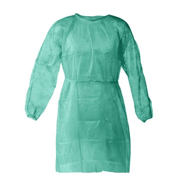 non-woven protection gown disposable protective isolation clothing 3 colors dustproof gown kitchen apron cca12336 120pcs qsab8 
non-woven protection gown disposable protective isolation clothing 3 colors dustproof gown kitchen apron cca12336 120pcs qsab8