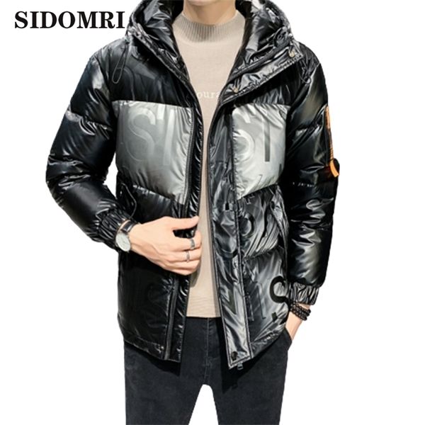 winter new glossy down jacket for men keep warm waterproof fashion trend thicken down jacket for men 80% white duck down coat y1118, Black
winter new glossy down jacket for men keep warm waterproof fashion trend thicken down jacket for men 80% white duck down coat y1118, Black