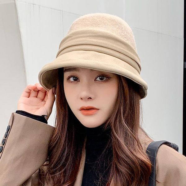 wide brim hats autumn and winter patchwork cashmere knitted bucket hat women's korean-style all-match leisure warm korean-st, Blue;gray
wide brim hats autumn and winter patchwork cashmere knitted bucket hat women's korean-style all-match leisure warm korean-st, Blue;gray