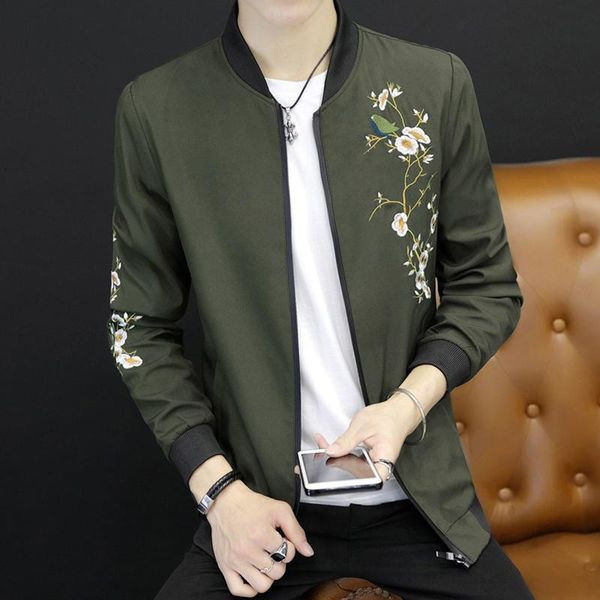 spring men's new printing jacket slim fit floral coat embroidery handsome jackets casual m-3xl, Black;brown
spring men's new printing jacket slim fit floral coat embroidery handsome jackets casual m-3xl, Black;brown