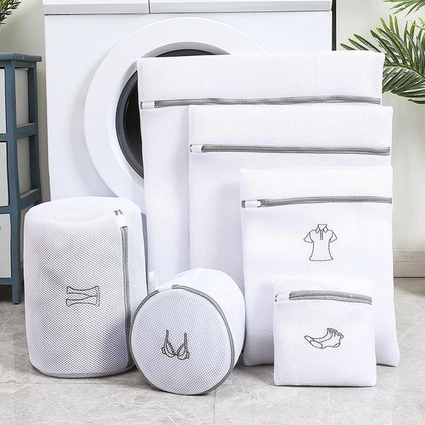 six piece embroidery laundry bag washing machine special protective bag underwear bra thickened anti deformation mesh
six piece embroidery laundry bag washing machine special protective bag underwear bra thickened anti deformation mesh