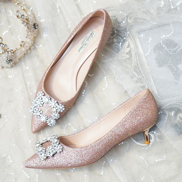 2020 new down women pregnant bridesmaids high heels princess wedding square buckle glass shoes 0u6m, Black
2020 new down women pregnant bridesmaids high heels princess wedding square buckle glass shoes 0u6m, Black