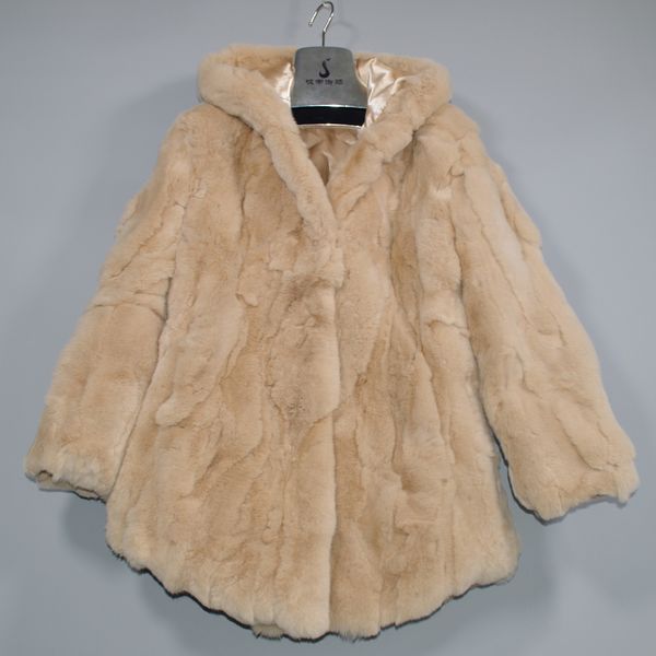 boa qualidade senhora inverno longo estilo genuno real das mulheres casaco natural rex pele de coelho, Black
boa qualidade senhora inverno longo estilo genuno real das mulheres casaco natural rex pele de coelho, Black