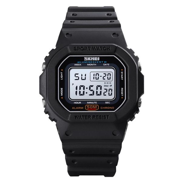 skmei digital watch for men luxury 50m waterproof sport electronic watch mens watches led display wristwatch alarm clock mens, Slivery;brown
skmei digital watch for men luxury 50m waterproof sport electronic watch mens watches led display wristwatch alarm clock mens, Slivery;brown