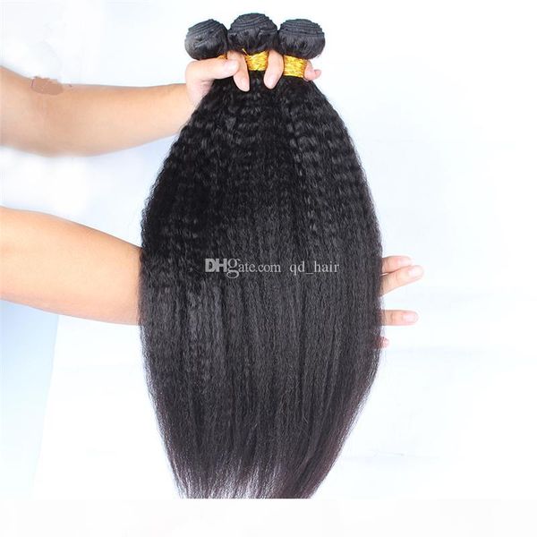 good quality kinky straight hair bundles with lace closure 4pcs lot italian coarse yaki hair weaves with 4x4 lace closure, Black
good quality kinky straight hair bundles with lace closure 4pcs lot italian coarse yaki hair weaves with 4x4 lace closure, Black