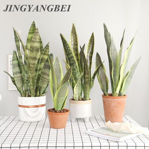 Artificial Plants Tiger Piran Leaves Sansevieria Branch For Bonsai Decoration Green Fake Plastic Plants Home Garden Decors
Artificial Plants Tiger Piran Leaves Sansevieria Branch For Bonsai Decoration Green Fake Plastic Plants Home Garden Decors