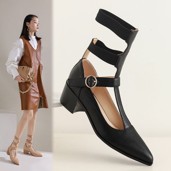2021 roman style bombs hollow woman out skinned genuine heels buckled buckle strapped shoes ucb1, Black
2021 roman style bombs hollow woman out skinned genuine heels buckled buckle strapped shoes ucb1, Black