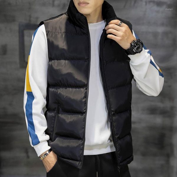 prowow new men's vest autumn winter korean version trend versatile fashion clothes cotton thermal jacket shoulder warm coat1, Black;white
prowow new men's vest autumn winter korean version trend versatile fashion clothes cotton thermal jacket shoulder warm coat1, Black;white