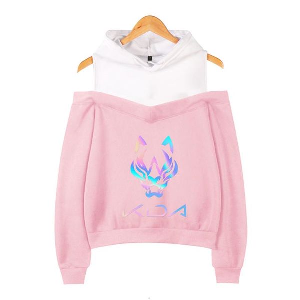 kda the baddest harajuku off-shoulder hoodies sweatshirt women casual autumn winter hooded pullovers print baddest, Black
kda the baddest harajuku off-shoulder hoodies sweatshirt women casual autumn winter hooded pullovers print baddest, Black