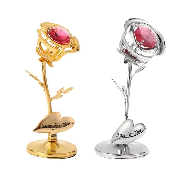 decorative flowers & wreaths romantic crystal rose flower figurines craft for wedding valentine ornament valentine's day gift boyfriend
decorative flowers & wreaths romantic crystal rose flower figurines craft for wedding valentine ornament valentine's day gift boyfriend