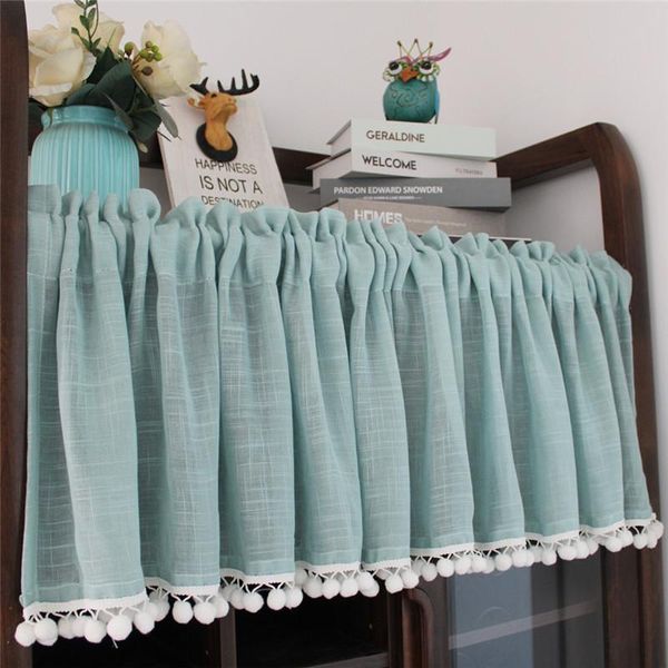 pastoral style thick linen yarn half curtain rod dustproof curtain cabinet door short home decor
pastoral style thick linen yarn half curtain rod dustproof curtain cabinet door short home decor