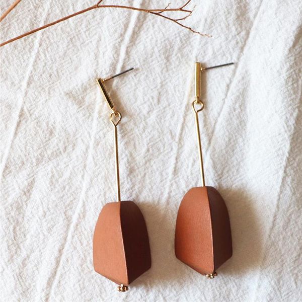 aensoa simple natural wooden long geometric drop earrings vintage ethnic style earrings for women girls fashion party jewelry, Silver
aensoa simple natural wooden long geometric drop earrings vintage ethnic style earrings for women girls fashion party jewelry, Silver