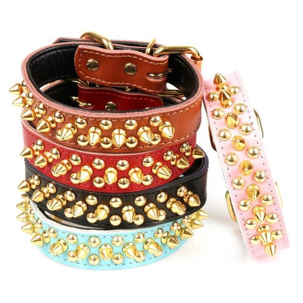 pure cowhide dogs collars leather retractable spiked rivet for pets necklace collar supplies accessories halsband hond1
pure cowhide dogs collars leather retractable spiked rivet for pets necklace collar supplies accessories halsband hond1